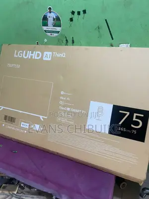 It's a Brand New 75 Inches LG SMART TV Framless