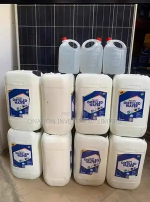 Distilled Water for Solar Batteries