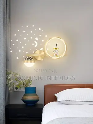 Star Astronaut Projector Wall Lamp