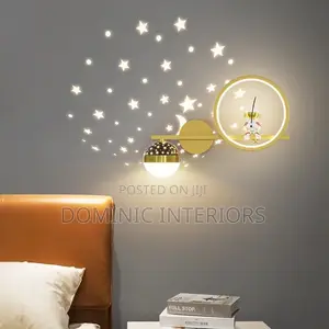 Star Astronaut Projector Wall Lamp