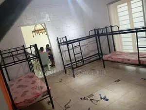 Student's Metal Bunk Bed 6 by 2 and Half.Matrress Available