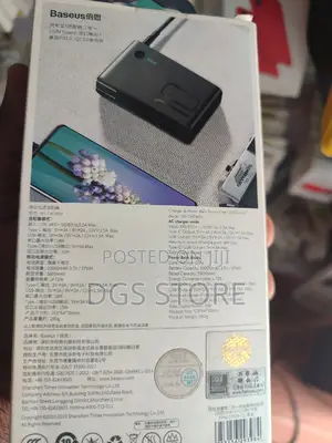 Baseus Power Bank Energy Reactor Two in One Charger