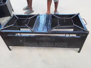 Quality Industrial Double Burner Gas Cooker For Big Pots