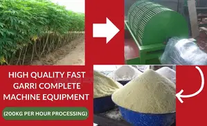 Garri Processing Machine: Crafted for Excellence(200kg/Hr)