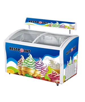350ltrs Rp-385sdc Restpoint Ice Cream Showcase Freezer