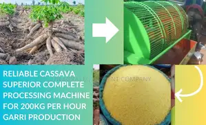 Revolutionize Your Garri Production: 200kg/Hr Machine