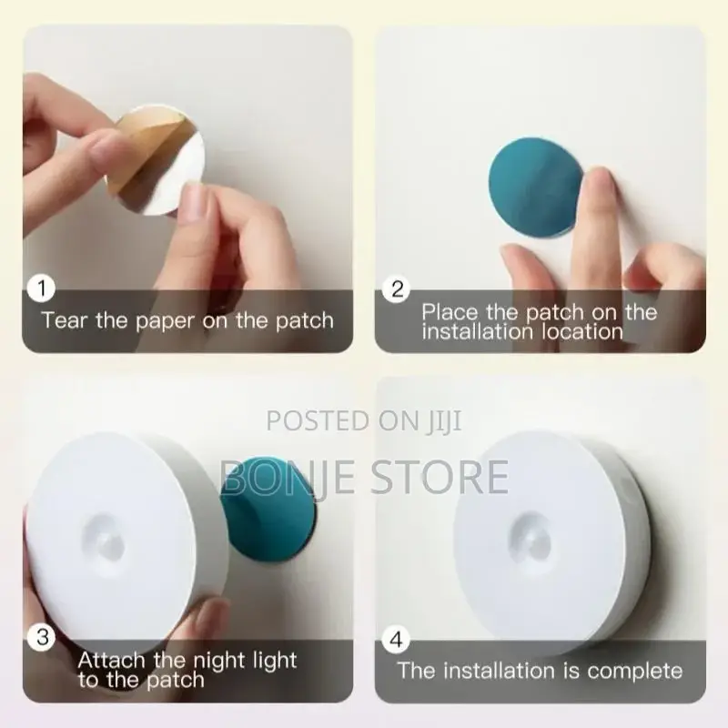 Usb Led Motion Sensor Body Induction Night Light