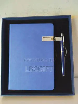 3 in 1 Set of Notepad, Flash Drive and Pen (Wholesales Only)