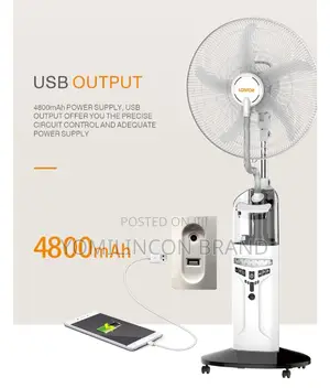 Lontor Rechargeable Water Mist Fan CTL-Cf046r