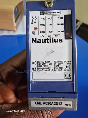 XML-A020A2S12 | 074945 | Telemecanique | Pressure Switch XMLA 20bar