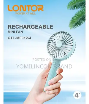 Lontor Rechargeable Mini Fan CTL-Mf012-4