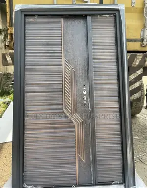 Solid 4ft German Steel Cast Security Entrance or Exit Door