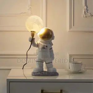 Astronaut Moon Table Lamp