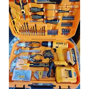 Maxmech Ingco 165pcs Tool Set With 20v Impact Drill