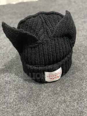Stylish Big Black Classic Beanie Head Warmer