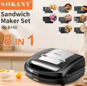 Waffle Makers, 8-in-1 Waffle Iron Sandwich Maker
