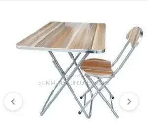 Biggest Size Foldable Table and Chair. 80cm by 80cm