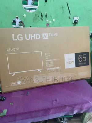 It's a Brand New Lg 65 Inches Smart Tv Framless