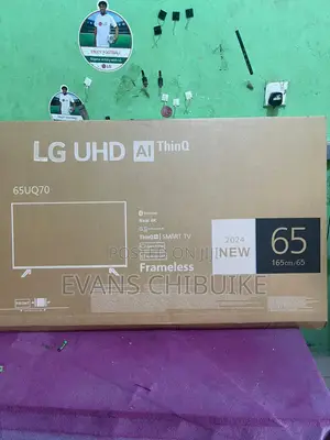 Lg 65 Inches Smart Tv Brand New and Frameless Screen