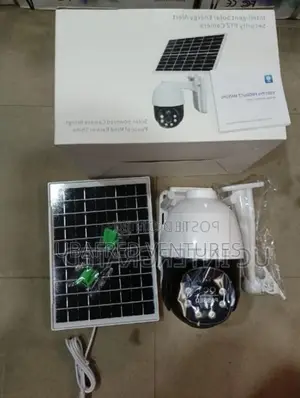 Wifi Solar PTZ Camera V380 App