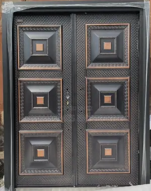 Copper Cast Security 5feet Door Antirust Double Pan. National Delivery