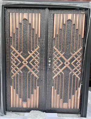 Copper Cast Security Double Door 5ft (Double Pan). National Delivery