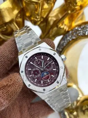 Original AUDEMARS Piquet Chrongraph Silver Chain Watch