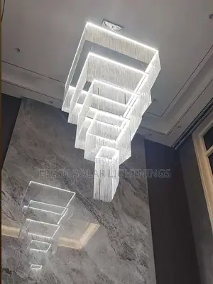 Modern Led Customized Staircase Tassel Chandelier Light