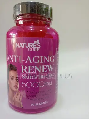 Nature's Cure Anti-Aging Renew Skin Whitening 60 Gummies