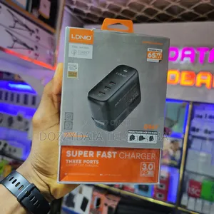 LDNIO 65W Q367 Gan Super Fast Charger - 65W - Q367