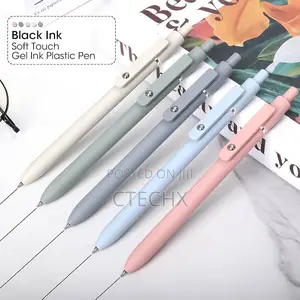 5 Piece Gel Pen Set for Writing