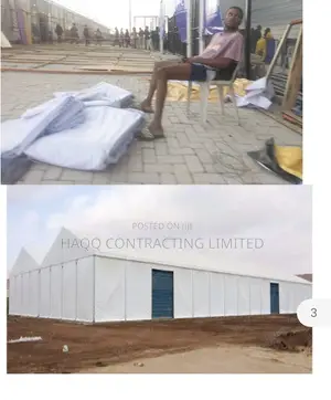 Large Fabric Canopy/Loading Bay Canopy/ Wind Resistance