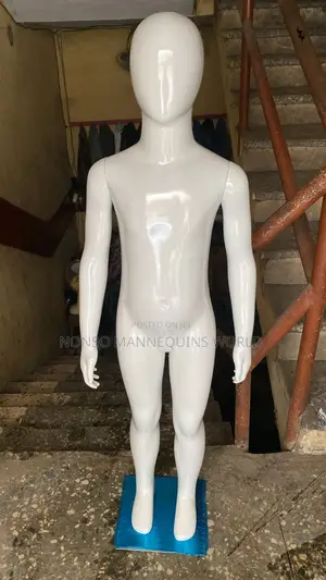 Age 8 To 15 Years Glossy White Kids Mannequin