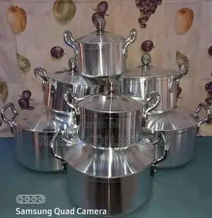 7pc Beautiful Original Quality Strong Aluminum Pot