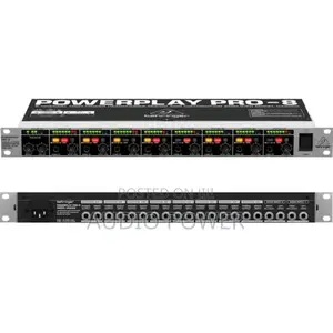 Behringer Powerplay Ha8000 8 Channels Headphone Amplifier