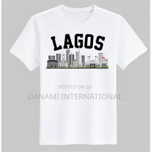 Danami Lagos Printed T Shirt- White