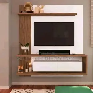 Floating Hq MDF Tv Panel With Console