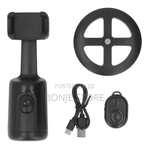 Auto Face Tracking Phone Holder, 360° Rotation, Phone Stand