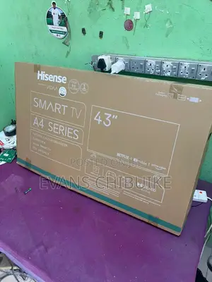 A Brand New Hisense 43 Inches Smart TV With Inbuilt Netflix