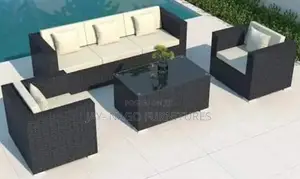 Luxury Outdoor Chilling Seven Seater Sofa Chair
