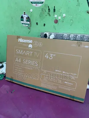 These a Brand New Hisense 43 Inches Smart TV With Bluetooth