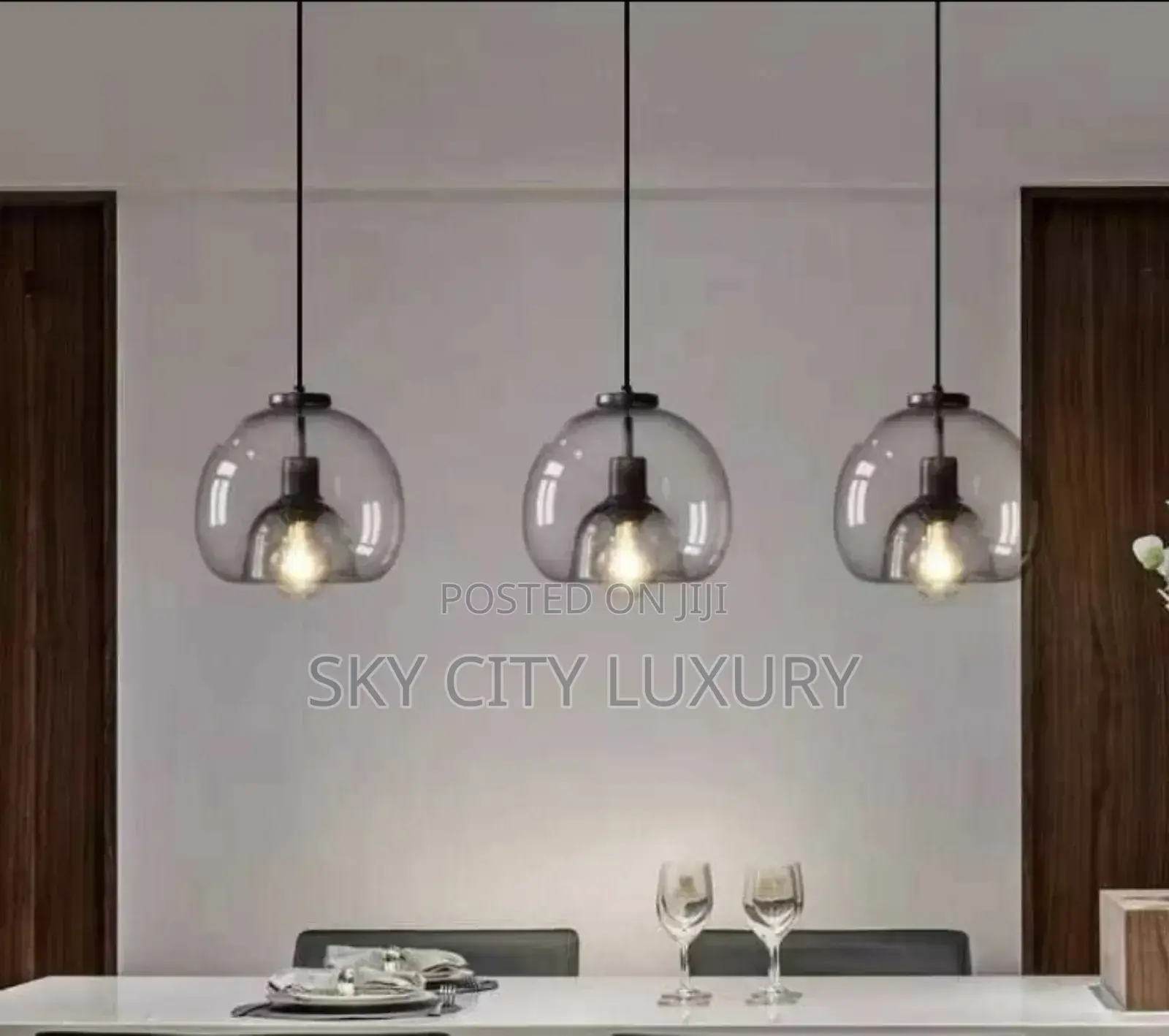 Interior Design Glass Pendant Light
