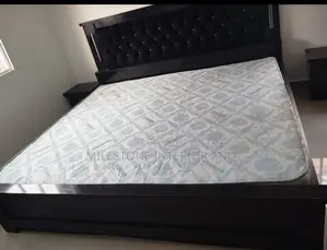 High Quality MDF Bed With Padded Chest and 2 Bedside Frames