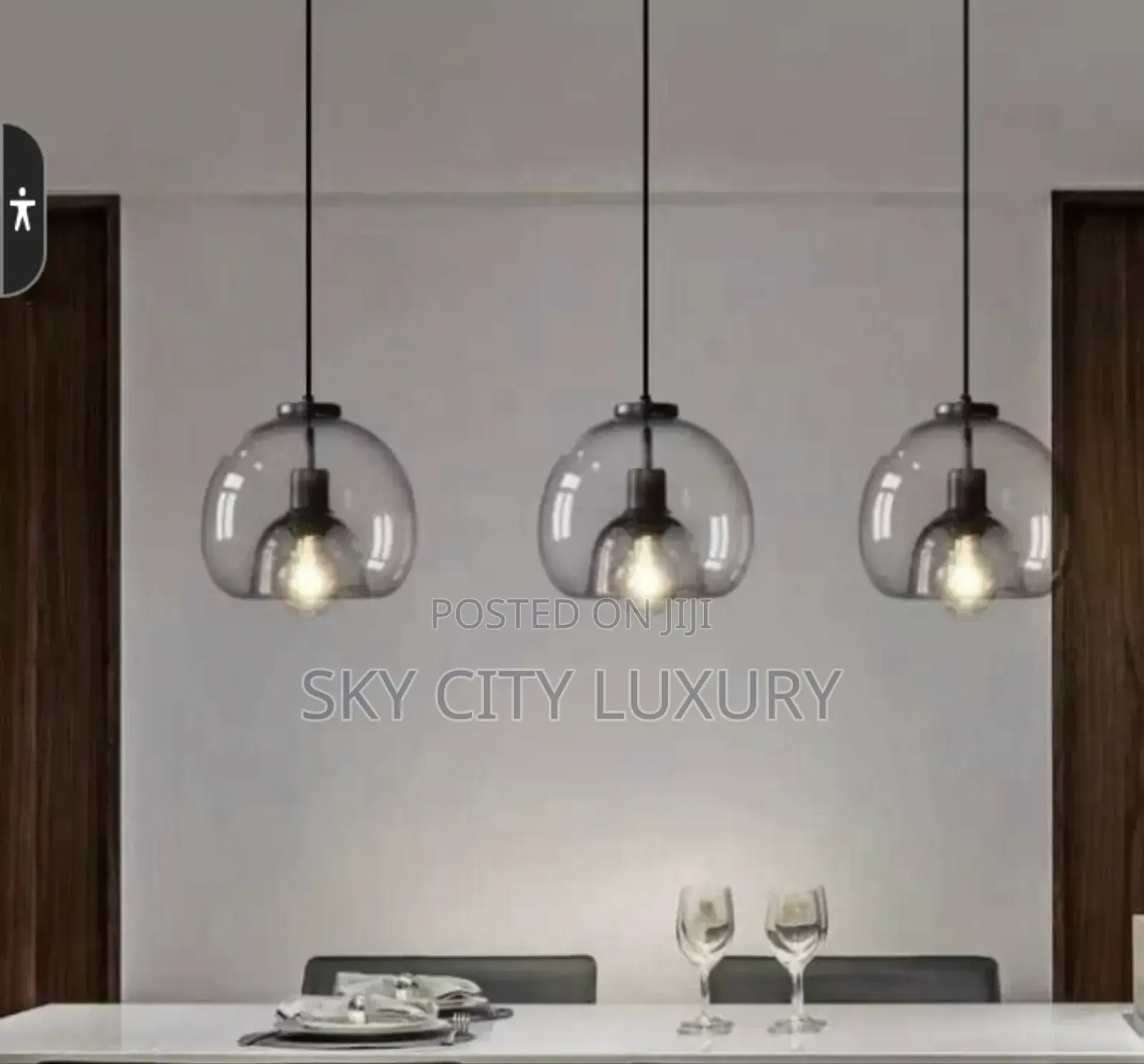 Interior Design Glass Pendant Light