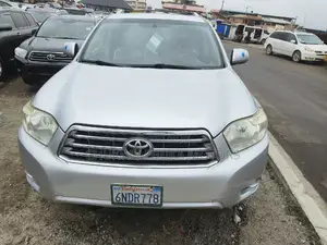 Toyota Highlander Limited 2008 Silver