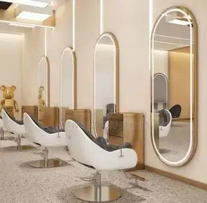 Luxury Newly Designed Quality Saloon Mirror With Light