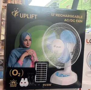 12inches Solar Fan With 2 Bulb