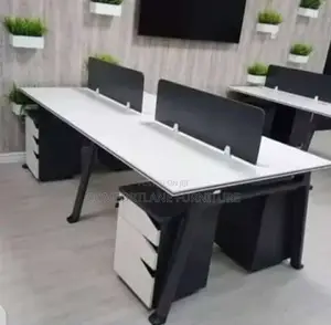 Office Workstations by 4 With Drawers