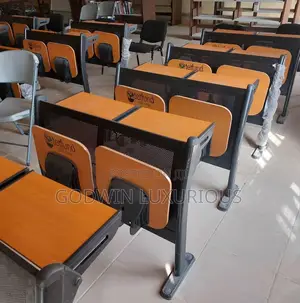 Double Seater Wooden Students Chairs