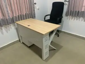 Italian Unique Executive Metal Leg Office Table